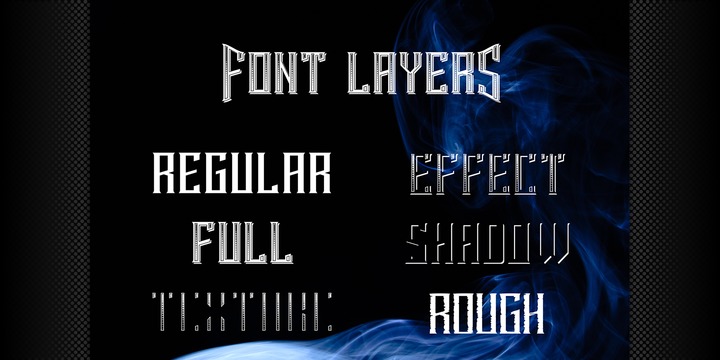 Smokers Regular Font preview